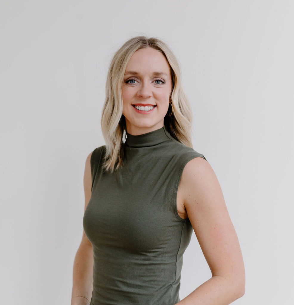 photo of a blonde woman