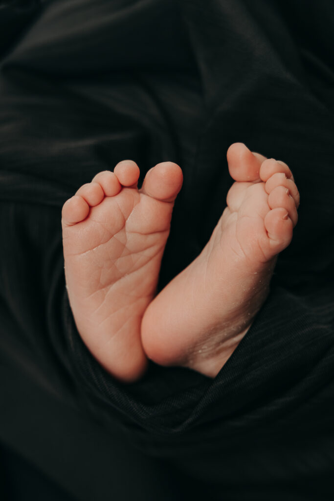 photo of baby feet